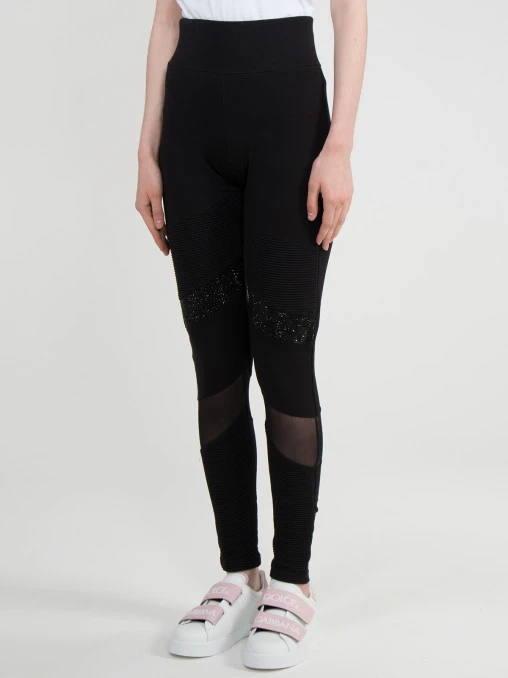 Хлопковые леггинсы PHILIPP PLEIN