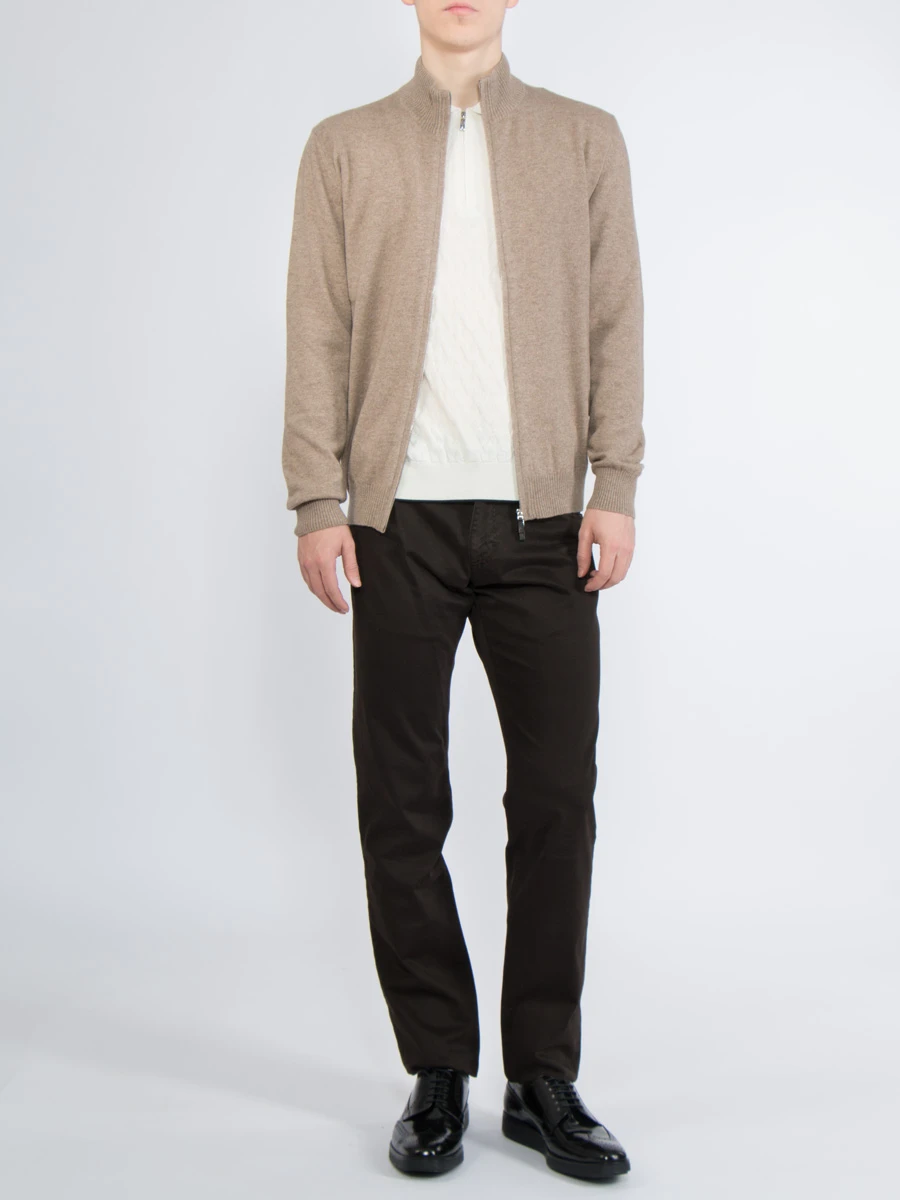 Поло с длинным рукавом