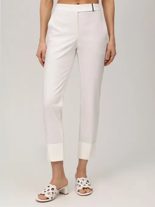 Брюки хлопковые BRUNELLO CUCINELLI