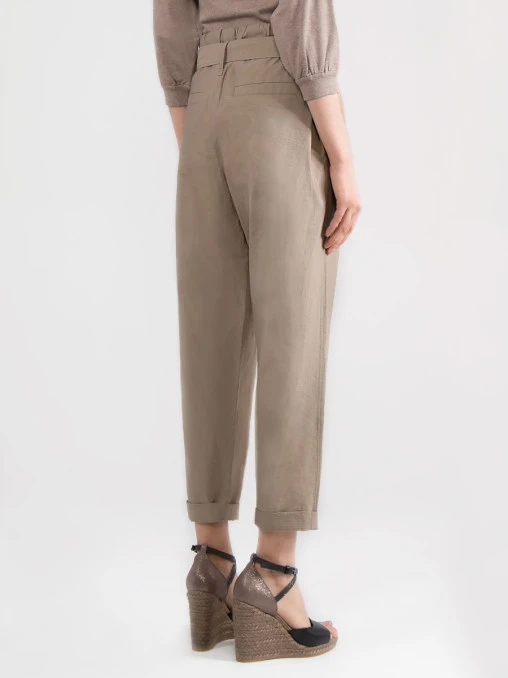 Хлопковые брюки BRUNELLO CUCINELLI