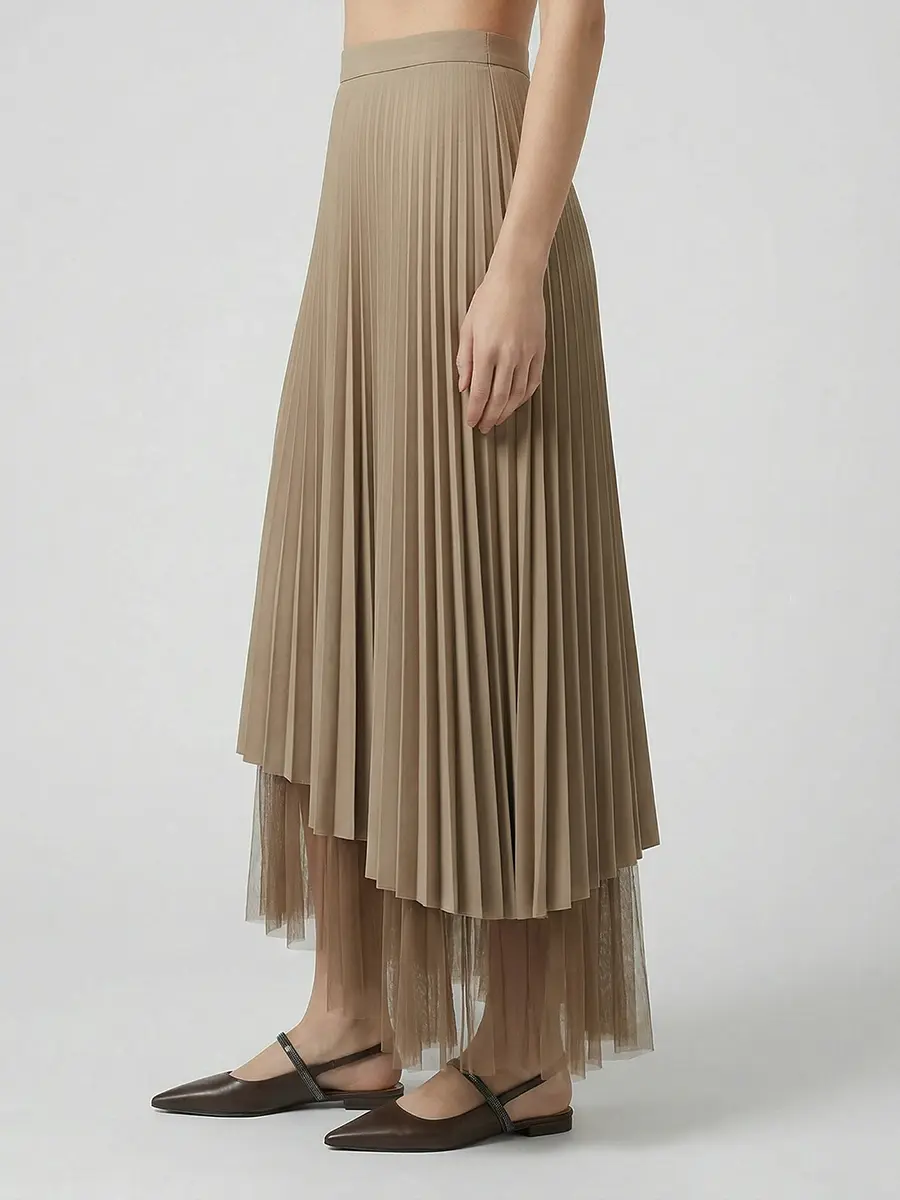 Юбка плиссированная