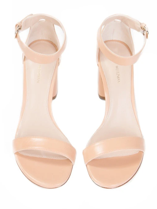 Кожаные босоножки