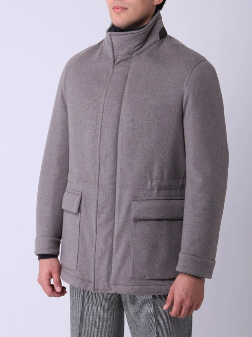 Куртка кашемировая с мехом нутрии BRIONI