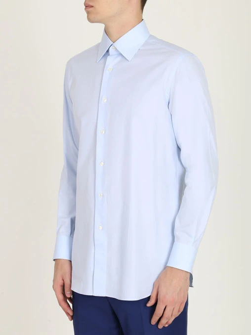 Рубашка хлопковая Regular Fit BRIONI