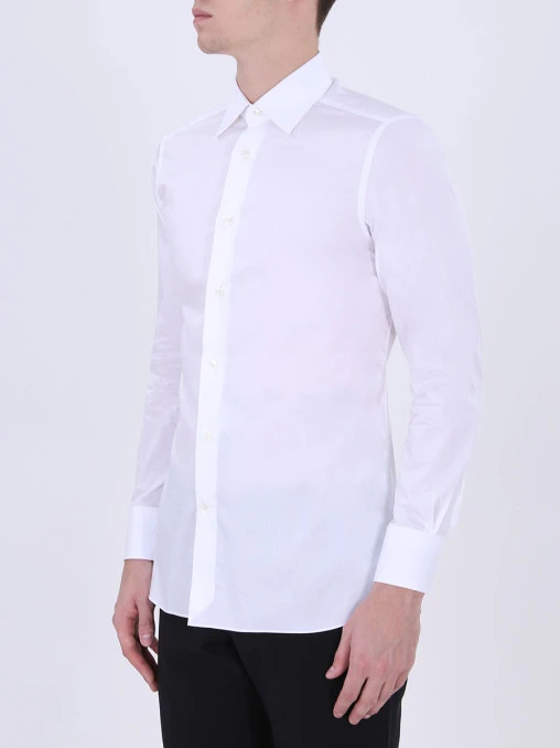 Рубашка regular fit хлопковая ZEGNA