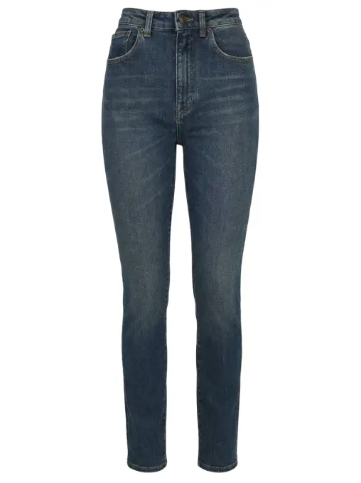 Джинсы хлопковые SAINT LAURENT