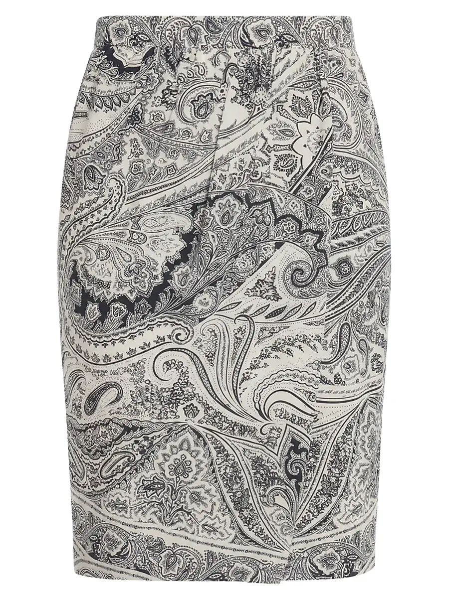 Юбка шелковая