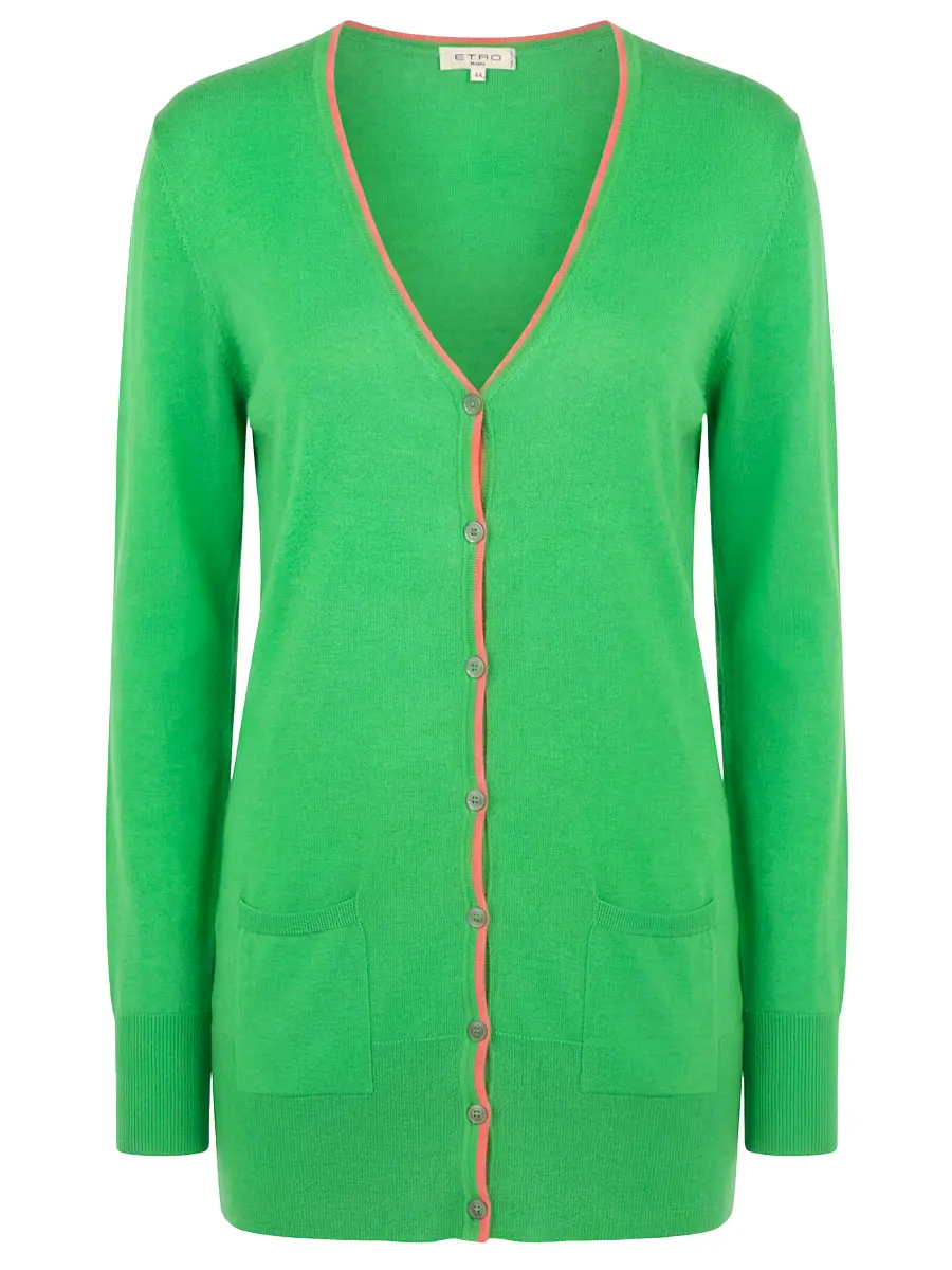 Кардиган из кашемира и шелка