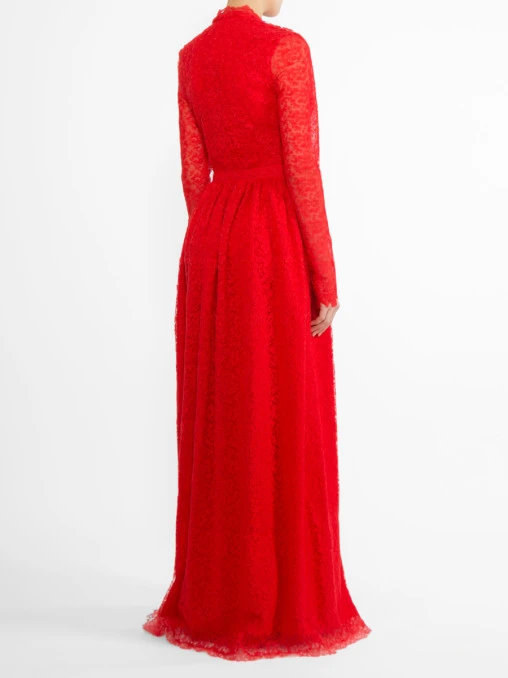 Кружевное платье ERMANNO SCERVINO