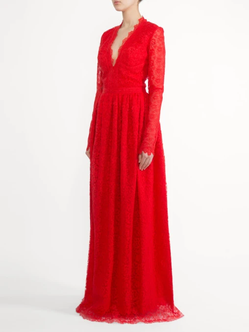 Кружевное платье ERMANNO SCERVINO