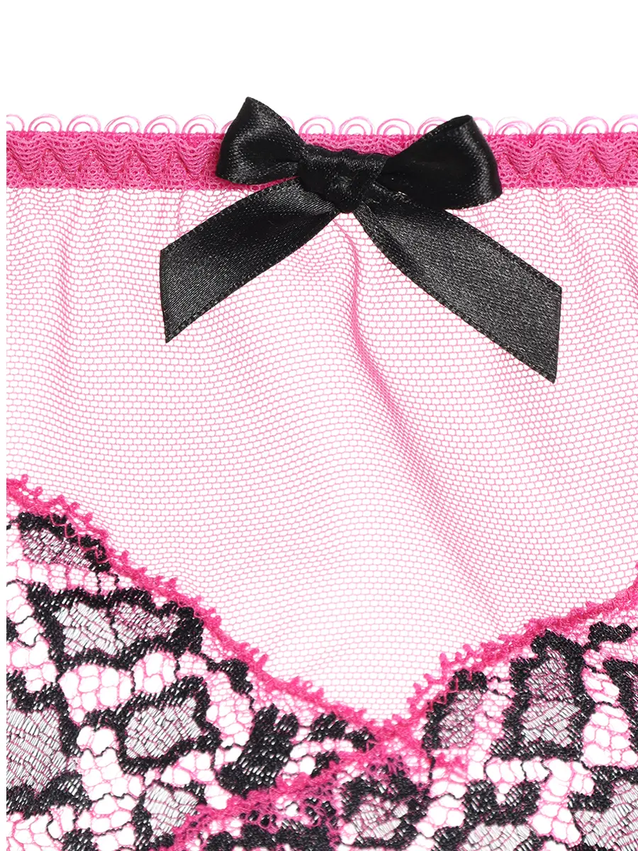 Трусы-слип из сетки