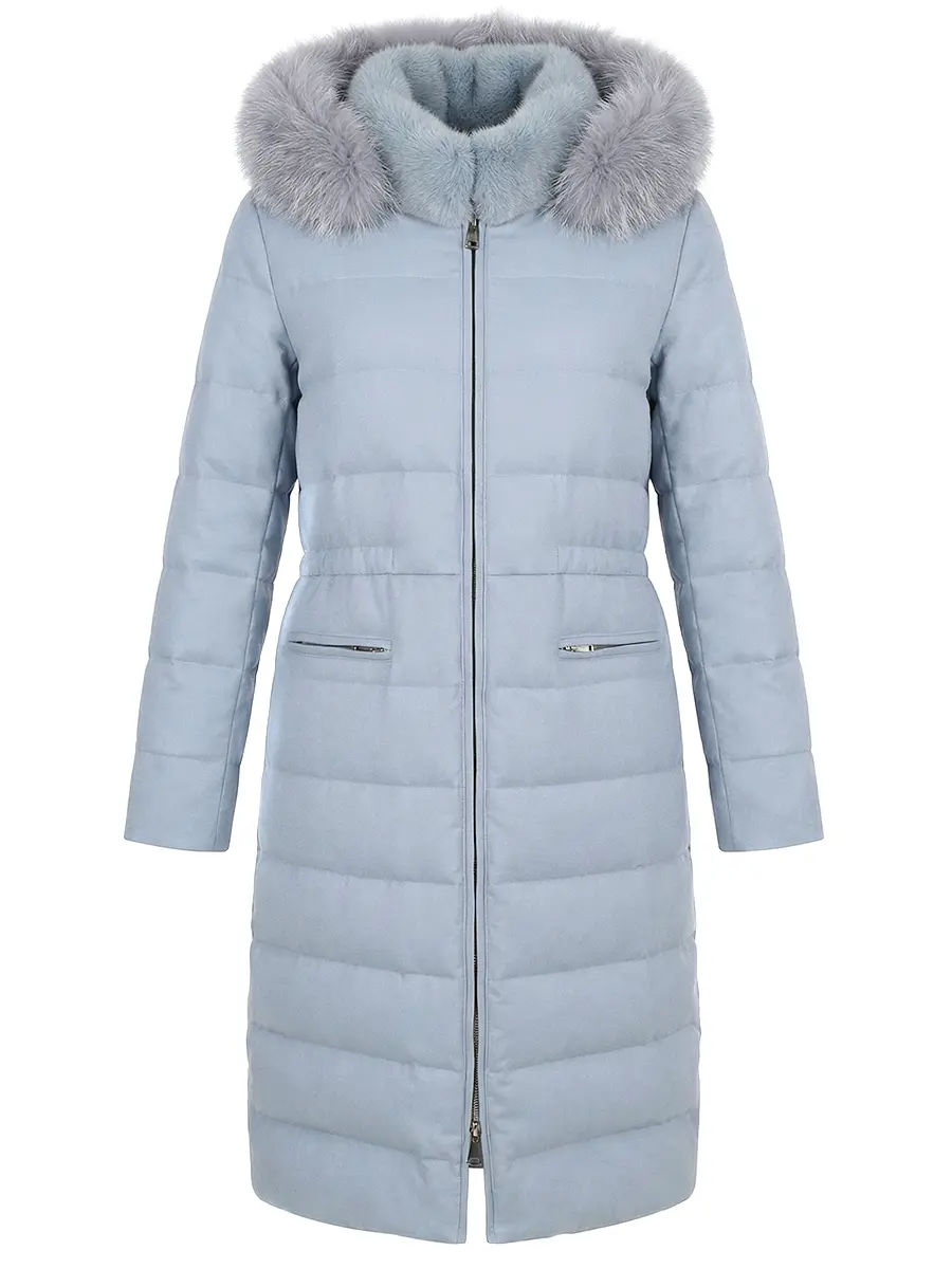 Пуховик стеганый