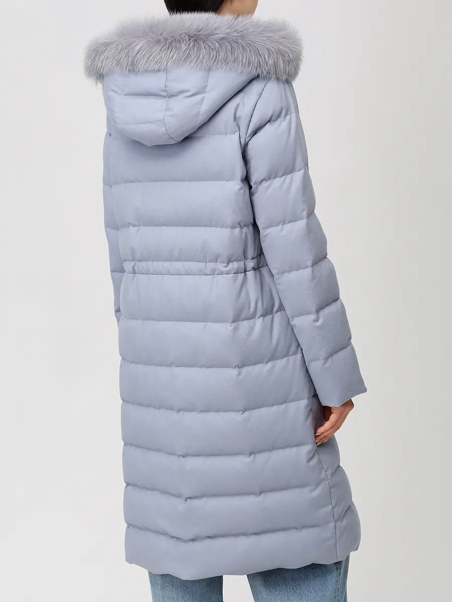 Пуховик стеганый