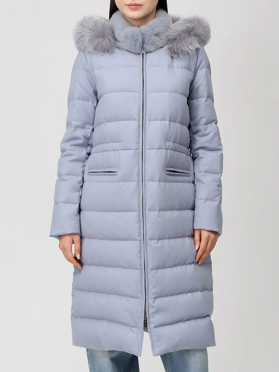 Пуховик стеганый