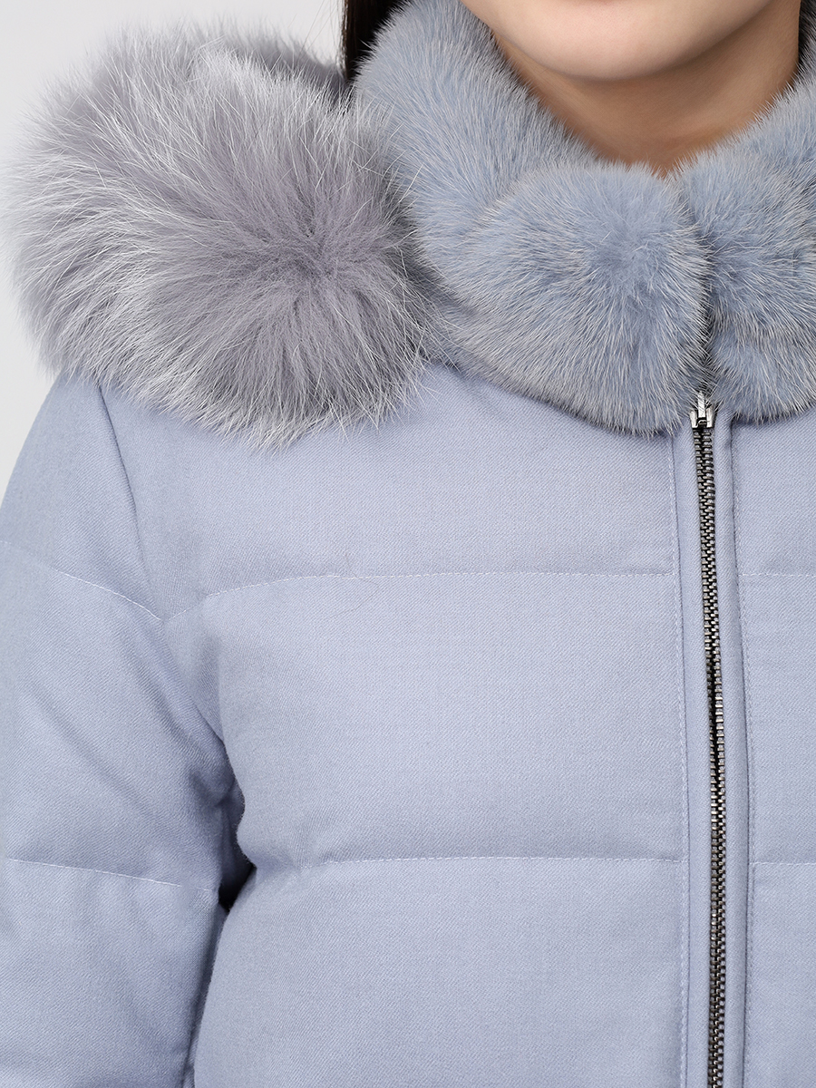 Пуховик стеганый