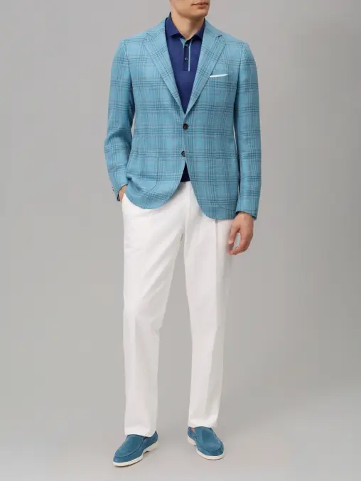 Поло шелковое CESARE ATTOLINI