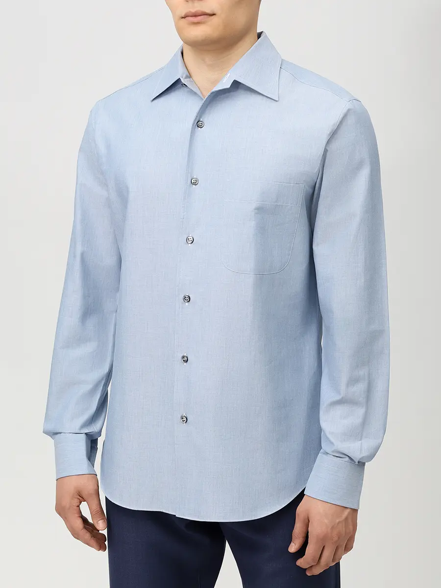 Рубашка Regular Fit хлопковая