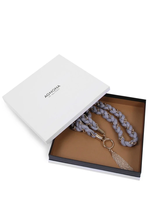 Пояс комбинированный AGNONA