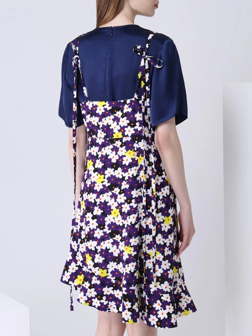 Платье с принтом KENZO