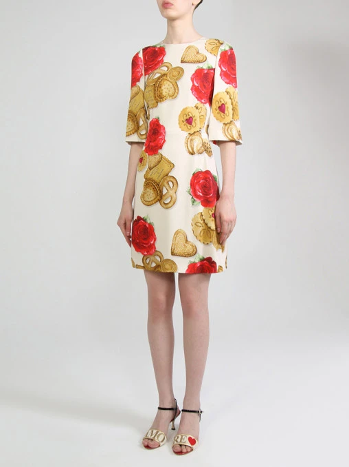 Трикотажное платье DOLCE & GABBANA