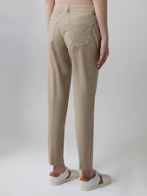 Хлопковые брюки ERMANNO SCERVINO