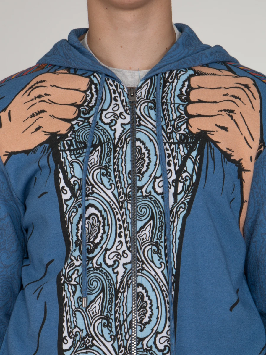 Олимпийка с принтом