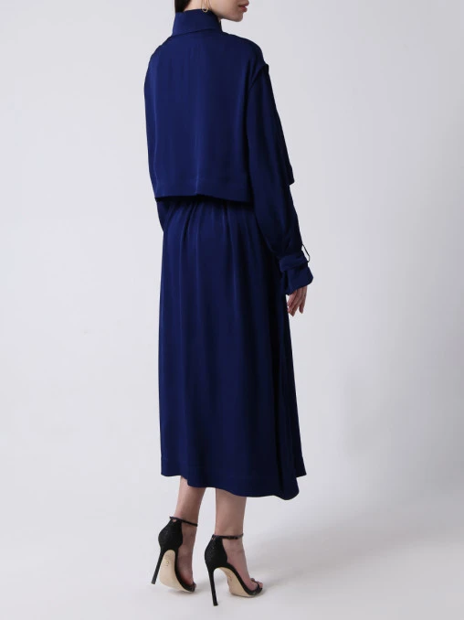 Однотонное платье STELLA MCCARTNEY