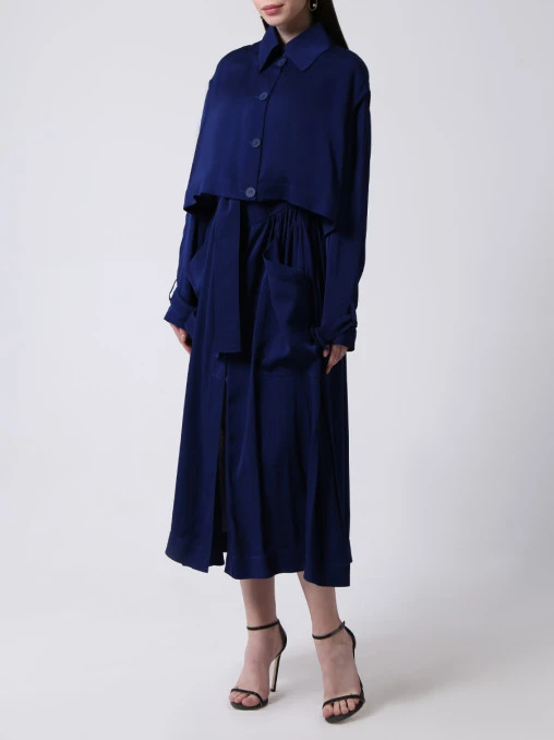 Однотонное платье STELLA MCCARTNEY