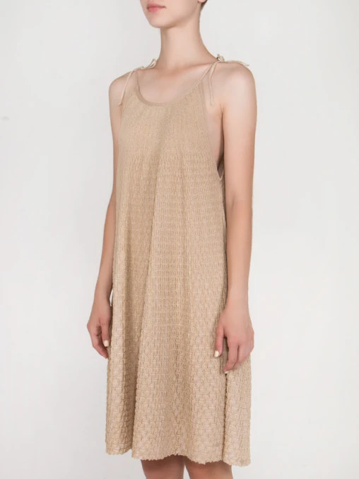 Платье с ажурной вязкой MISSONI