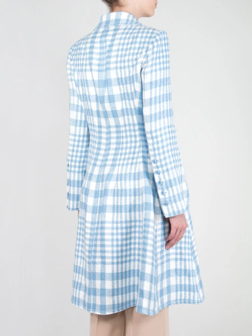 Льняное пальто ERMANNO SCERVINO