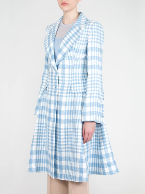 Льняное пальто ERMANNO SCERVINO