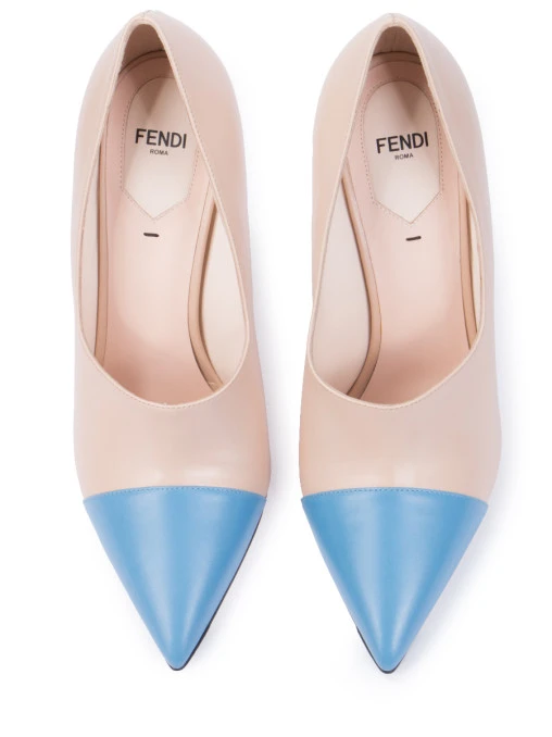 Кожаные туфли FENDI
