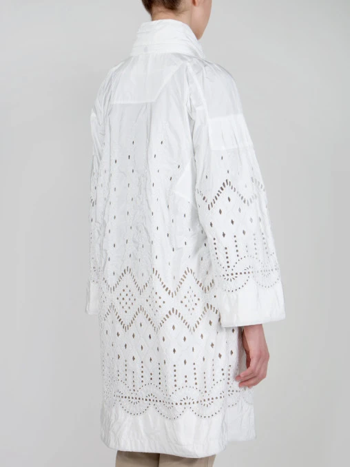Плащ с перфорированием ERMANNO SCERVINO