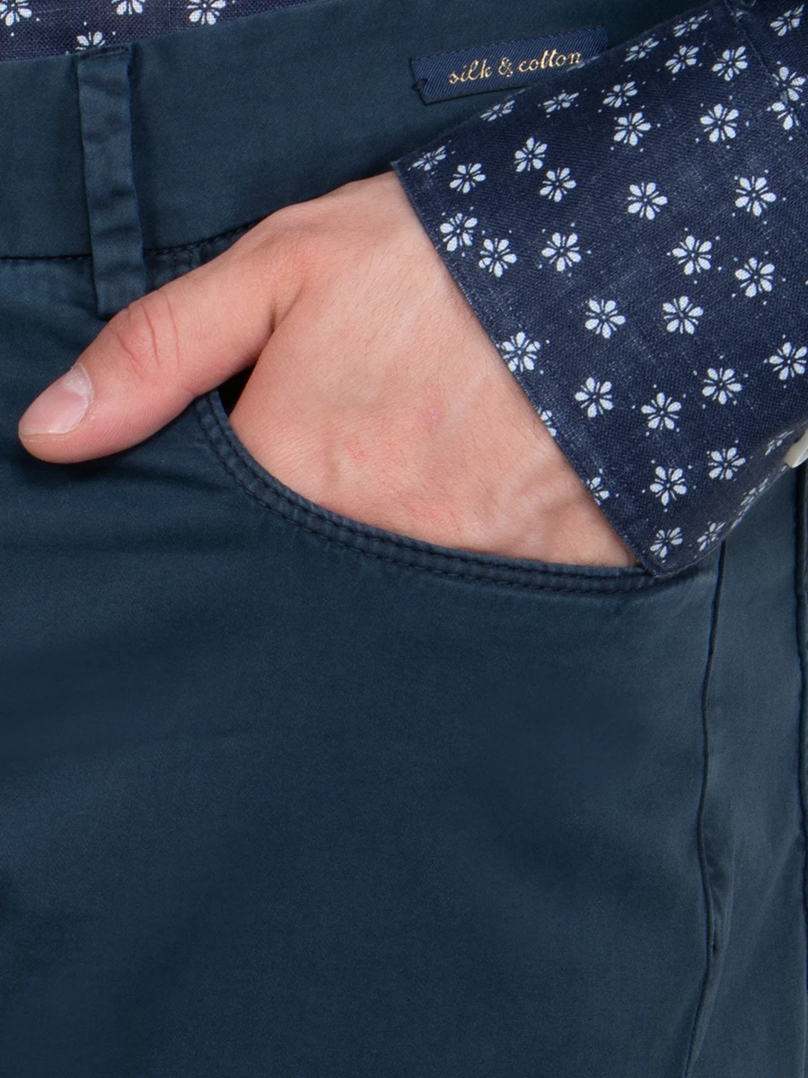 Однотонные брюки