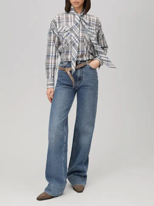 Рубашка хлопковая BRUNELLO CUCINELLI