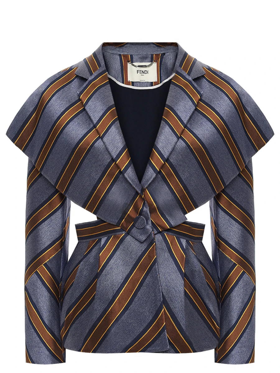 Жакет в полоску