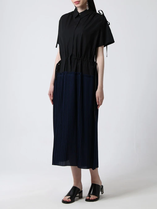 Комбинированное платье KENZO