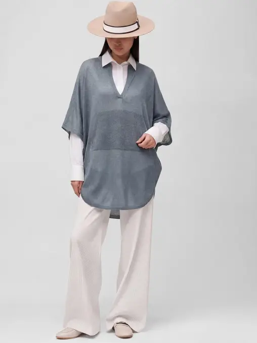 Льняная туника BRUNELLO CUCINELLI