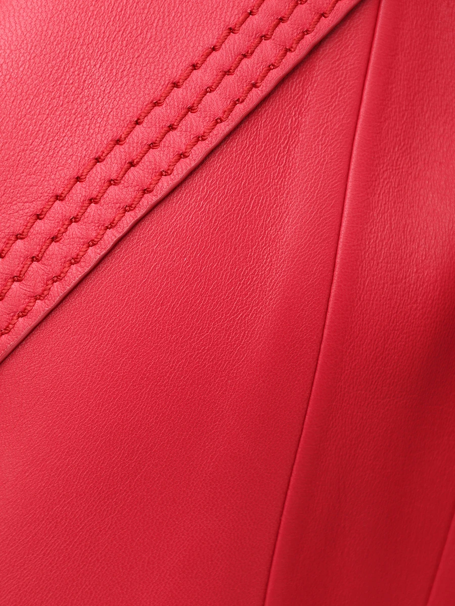 Пальто кожаное