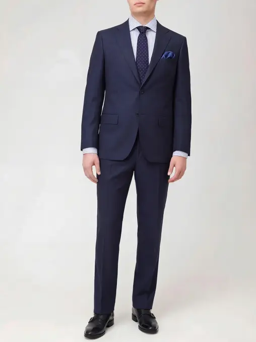 Классический костюм шерстяной KITON
