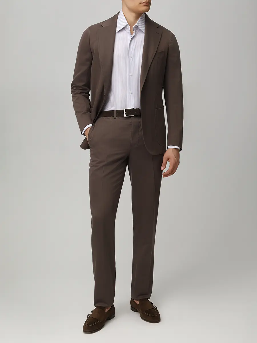 Рубашка Slim Fit хлопковая