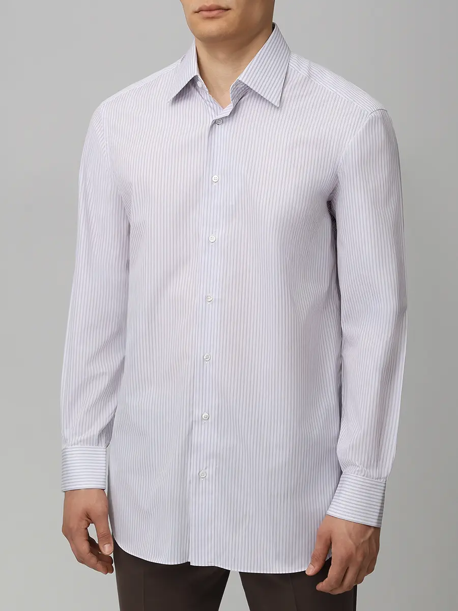 Рубашка Slim Fit хлопковая