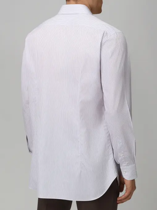 Рубашка Slim Fit хлопковая BRIONI