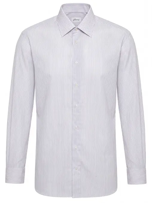Рубашка Slim Fit хлопковая BRIONI