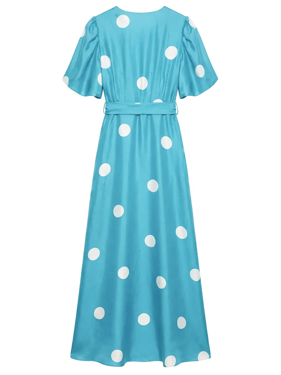 Платье шелковое