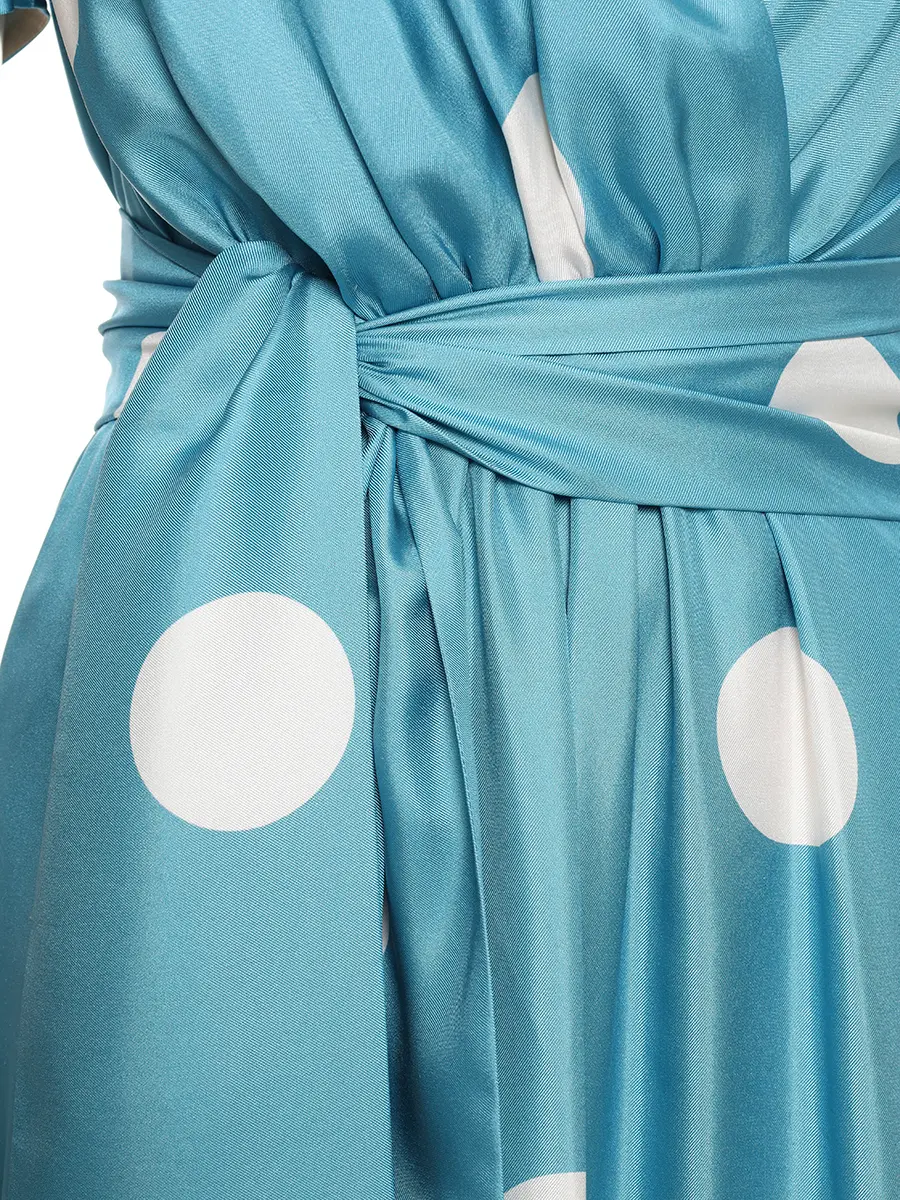 Платье шелковое