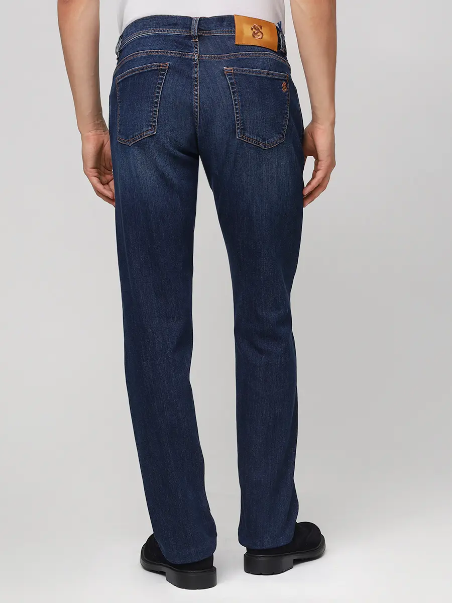 Джинсы Slim Fit хлопковые