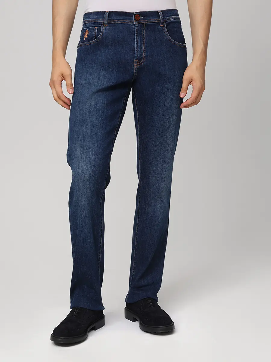 Джинсы Slim Fit хлопковые