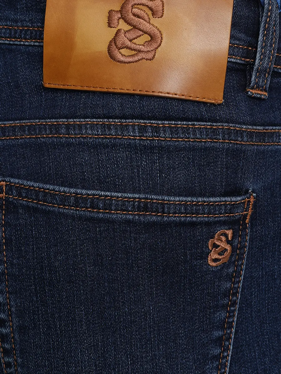 Джинсы Slim Fit хлопковые