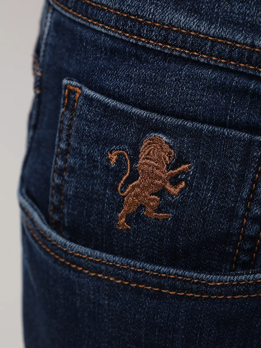 Джинсы Slim Fit хлопковые